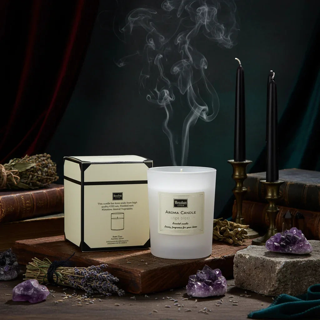 Handmade Scented Candles - Sorceress Sanctuary Jo Malone / 140g-Amber Smoke / 140g-Geranium Artemisia / 140g-English Pear Freesia / 140g-Sea Salt Salvia Officinalis / 140g