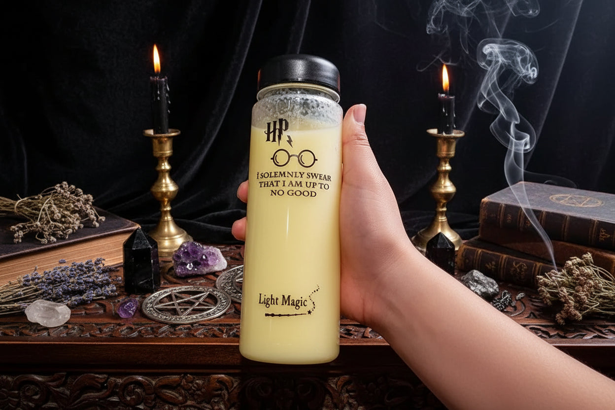 Harry Potter Bottle - Sorceress Sanctuary Transparent / NO-Transparent / With bag