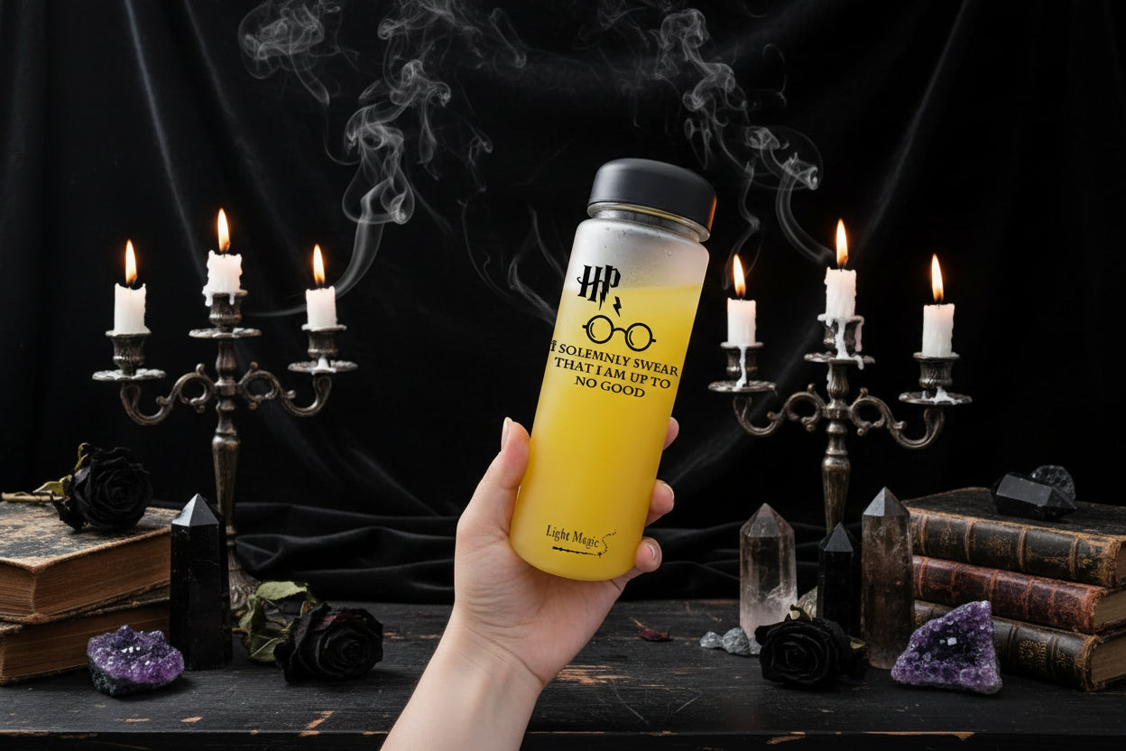 Harry Potter Bottle - Sorceress Sanctuary Transparent / NO-Transparent / With bag