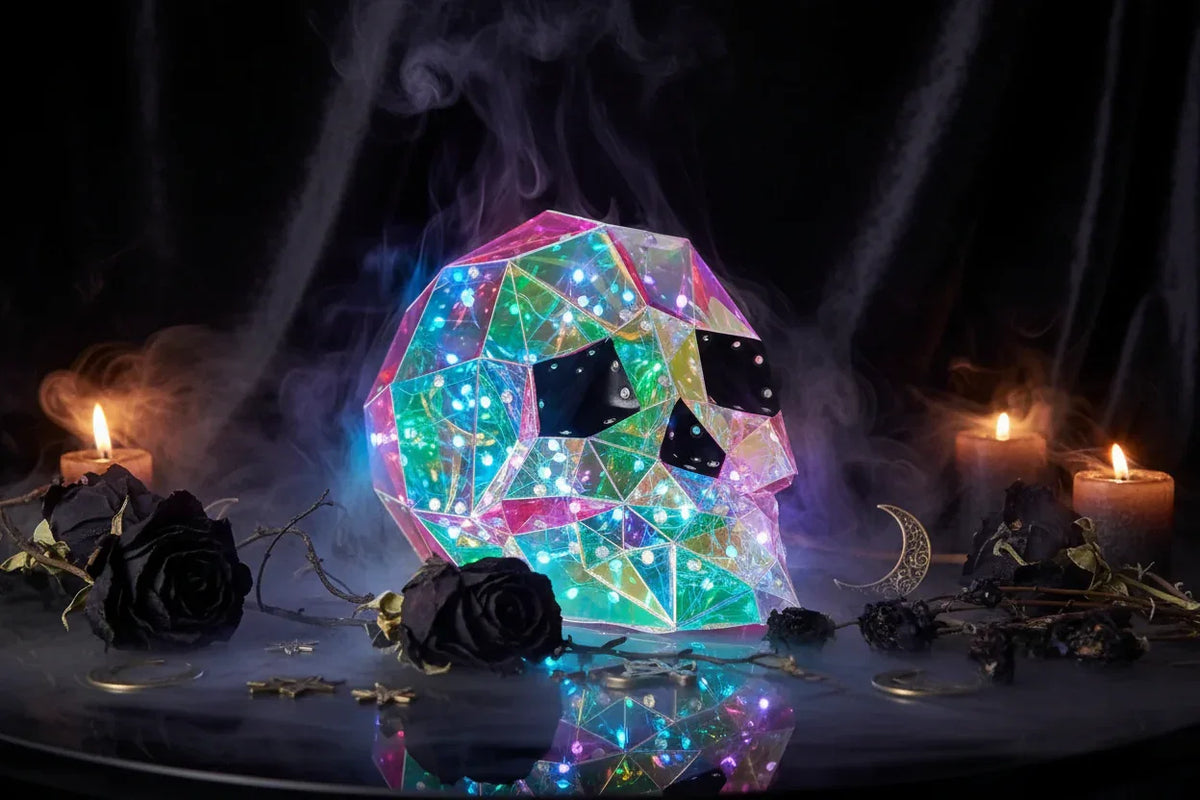 Haunted Light - Sorceress Sanctuary Ghost-Skull