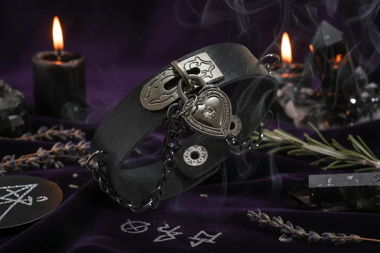 Heart Lock Bracelet - Sorceress Sanctuary Bracelet