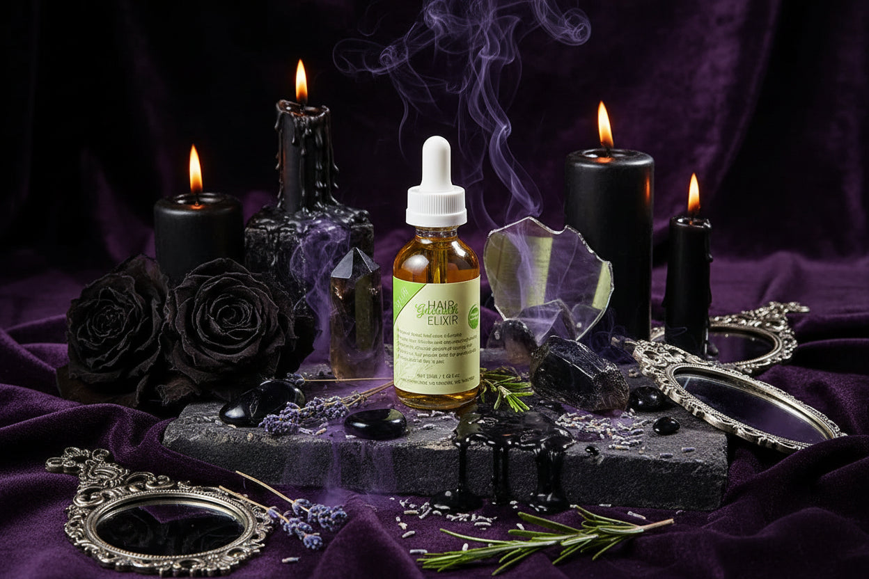 Herbal Growth Oil - Sorceress Sanctuary 50ml