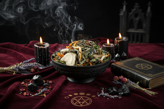 Herbal Sachets - Sorceress Sanctuary Wormwood 100g-Lavender 100g-Twelve Chinese herbal medicines 100g-Clove 100g-Mint 100g