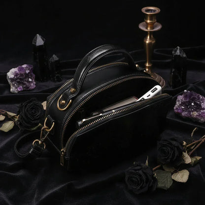 Hexagram Crossbody Bag - Sorceress Sanctuary Black / 18*10*18cm