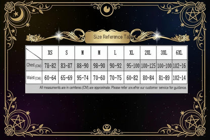 Hollow Hourglass Corset - Sorceress Sanctuary Black / 2XS-Black / XS-Black / S-Black / L-Black / M  