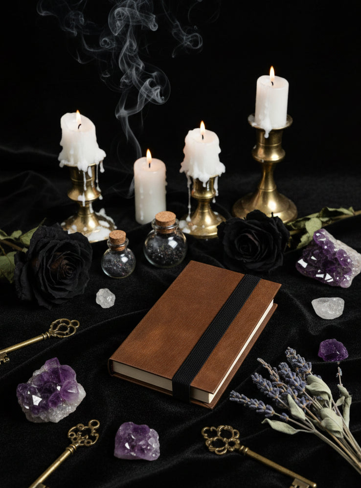 Holy Grail Diary - Sorceress Sanctuary Blank grail diary / 300*200*30(1mm)-Grail diary prop replica / 300*200*30(1mm)