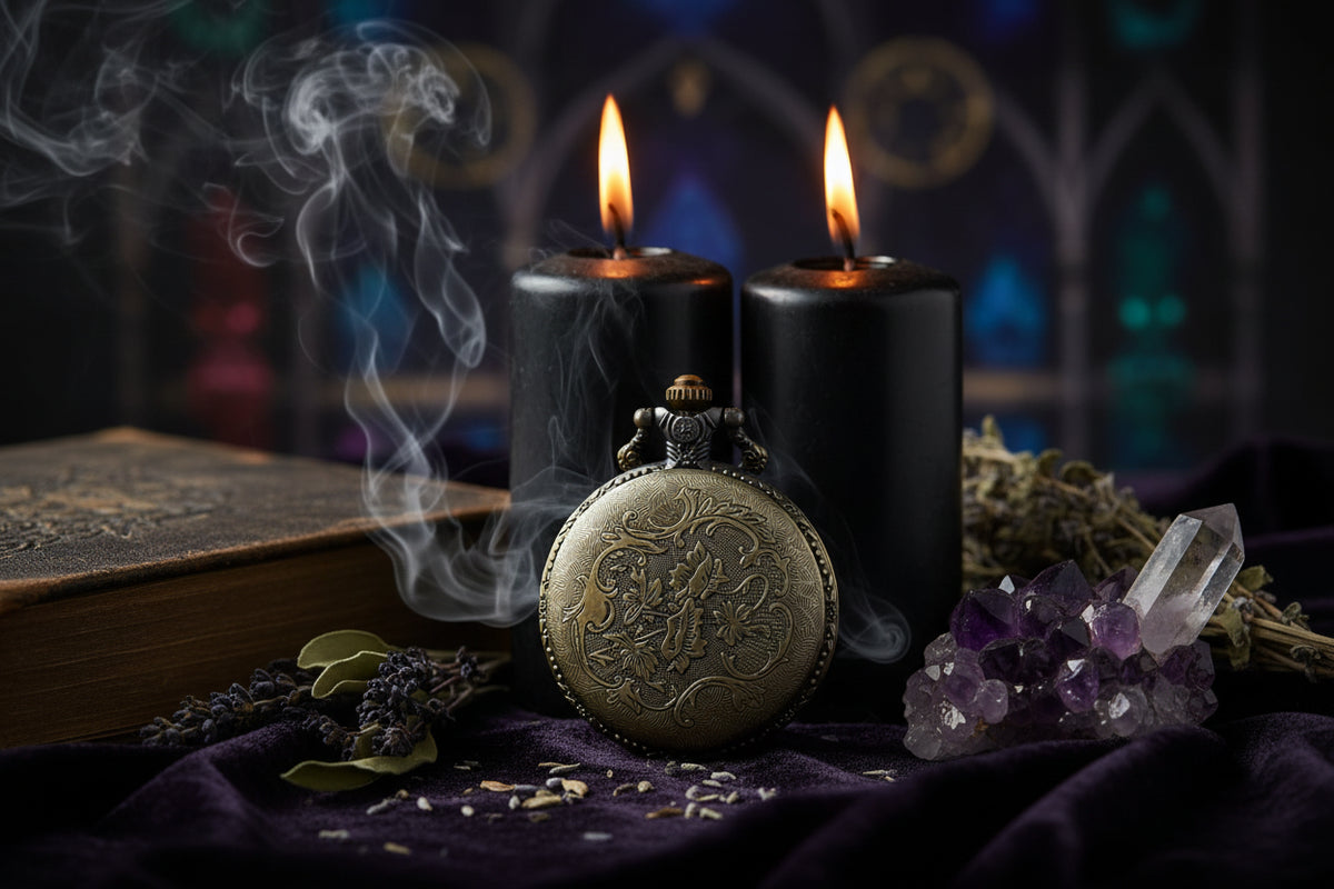 Horse Pocket Watch - Sorceress Sanctuary Bronze