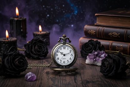 Horse Pocket Watch - Sorceress Sanctuary Bronze