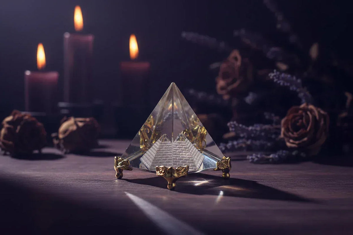 Illusion Crystal Pyramid - Sorceress Sanctuary 4cm-5cm-6cm-7cm-8cm