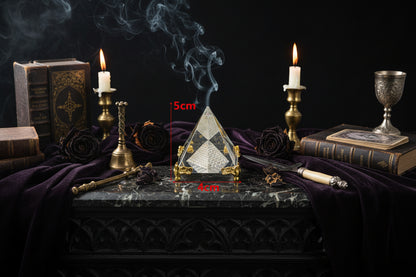 Illusion Crystal Pyramid - Sorceress Sanctuary 4cm-5cm-6cm-7cm-8cm