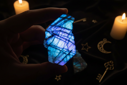 Iridescent Mineral Crystals - Sorceress Sanctuary 2.5to3-3to3.5-3.5to4-4to5-6to8