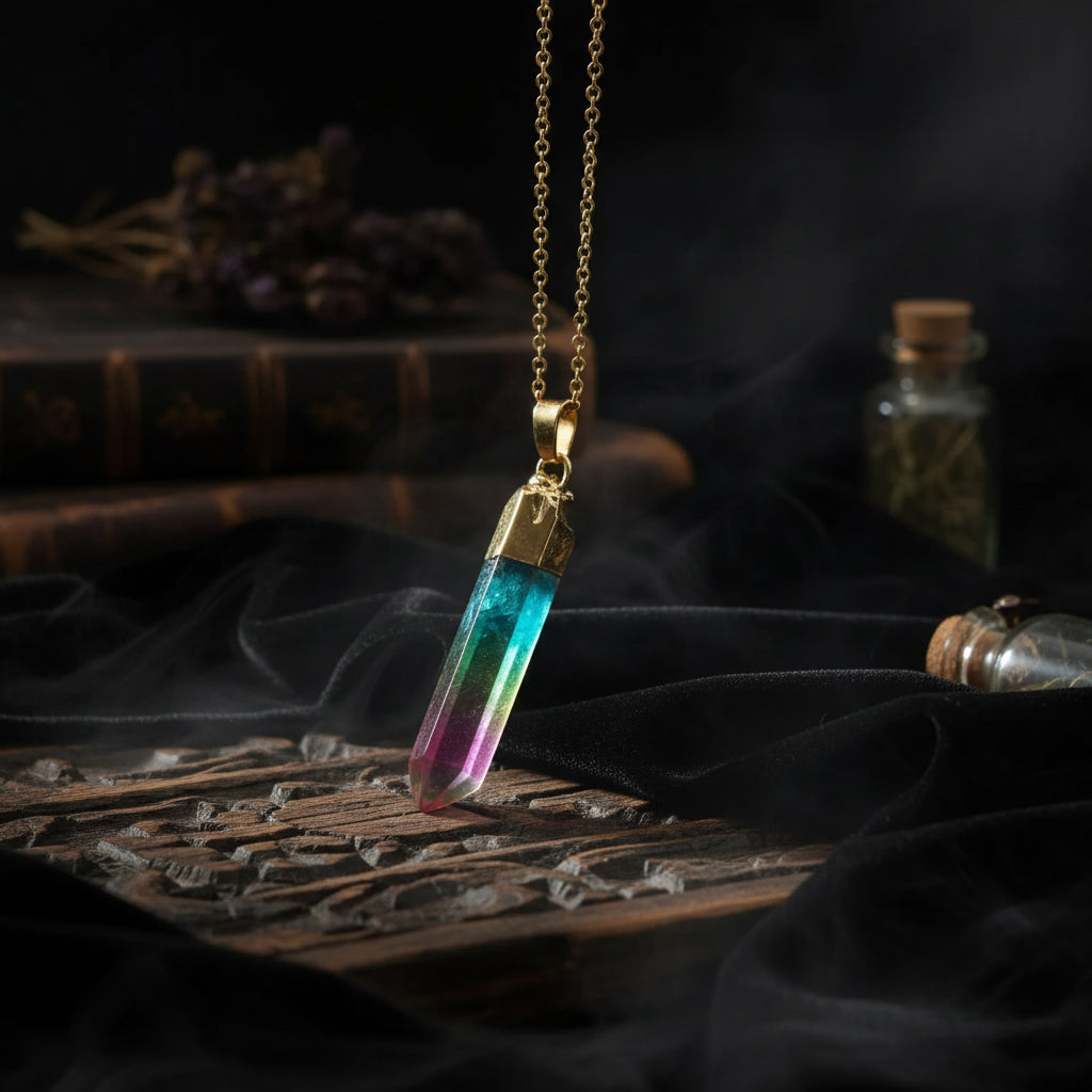 Irregular Diamond Necklace - Sorceress Sanctuary Single strip