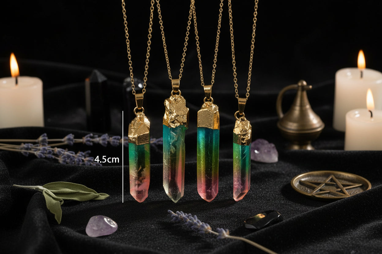 Irregular Diamond Necklace - Sorceress Sanctuary Single strip