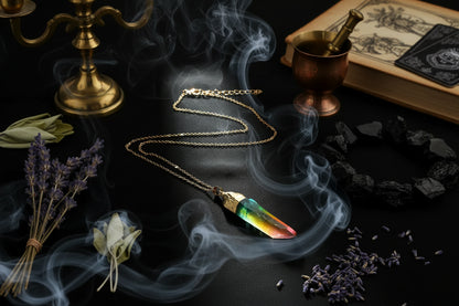 Irregular Diamond Necklace - Sorceress Sanctuary Single strip