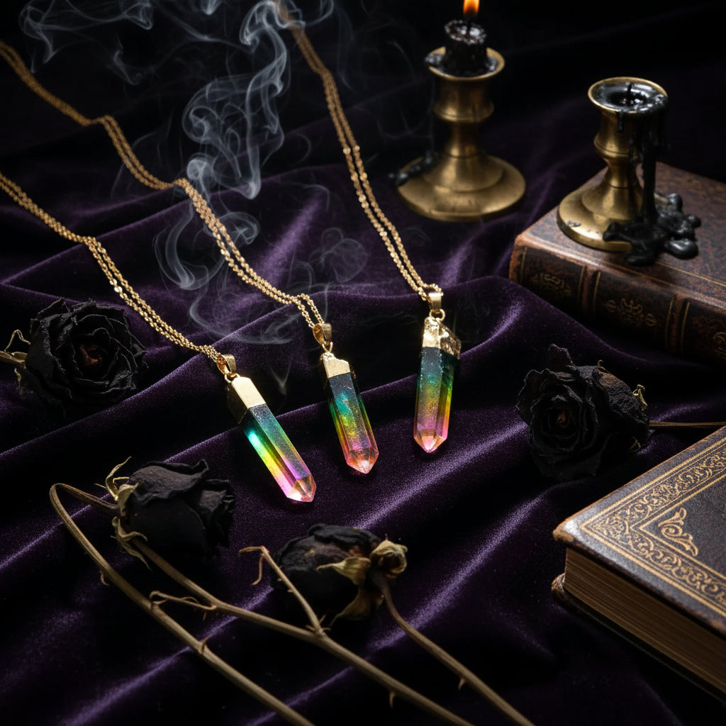 Irregular Diamond Necklace - Sorceress Sanctuary Single strip