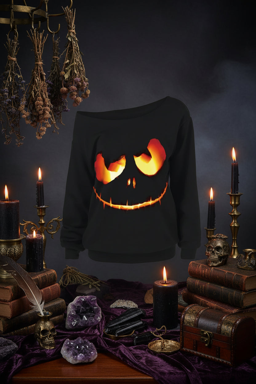 Jack O' Lantern Hoodie - Sorceress Sanctuary black / S-black / M-black / L-black / XL