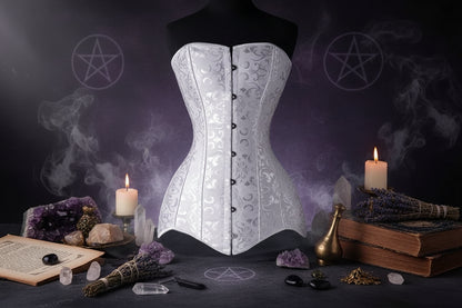 Jacquard Corset - Sorceress Sanctuary Black / XS-Black / S-Black / M-Black / L-Black / XL