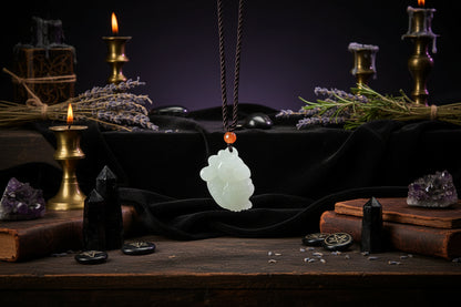 Jade Zodiac Pendant - Sorceress Sanctuary Zodiac Tiger-Zodiac Rat-Zodiac Bull-Zodiac Horse-Zodiac Dragon