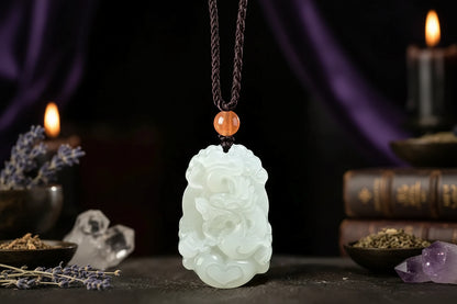 Jade Zodiac Pendant - Sorceress Sanctuary Zodiac Tiger-Zodiac Rat-Zodiac Bull-Zodiac Horse-Zodiac Dragon
