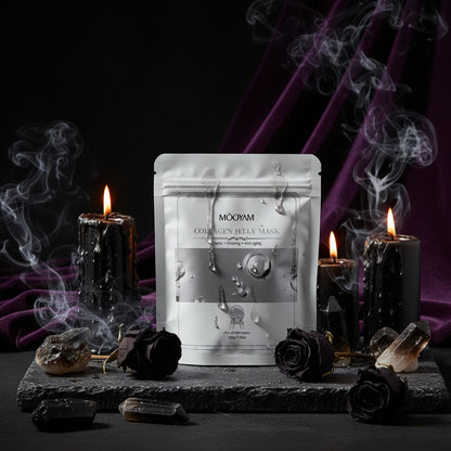 Jelly Crystal Mask - Sorceress Sanctuary Collagen Jelly-Hyaluronic acid-Bamboo Charcoal Jelly-Lemon Jelly-Tea tree jelly