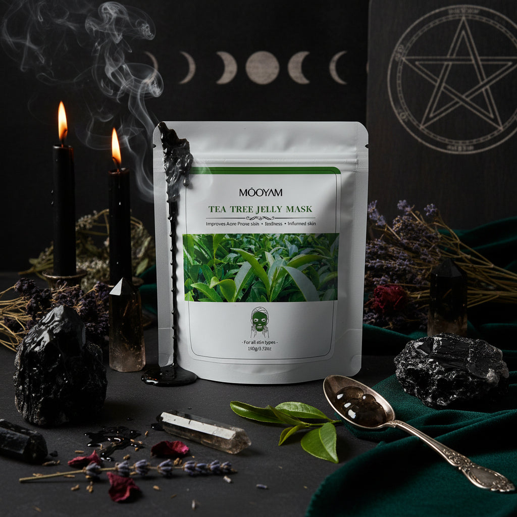 Jelly Crystal Mask - Sorceress Sanctuary Collagen Jelly-Hyaluronic acid-Bamboo Charcoal Jelly-Lemon Jelly-Tea tree jelly