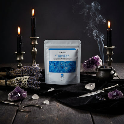 Jelly Crystal Mask - Sorceress Sanctuary Collagen Jelly-Hyaluronic acid-Bamboo Charcoal Jelly-Lemon Jelly-Tea tree jelly