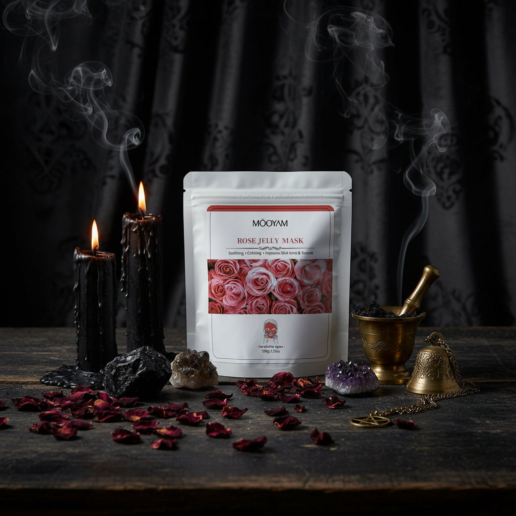 Jelly Crystal Mask - Sorceress Sanctuary Collagen Jelly-Hyaluronic acid-Bamboo Charcoal Jelly-Lemon Jelly-Tea tree jelly