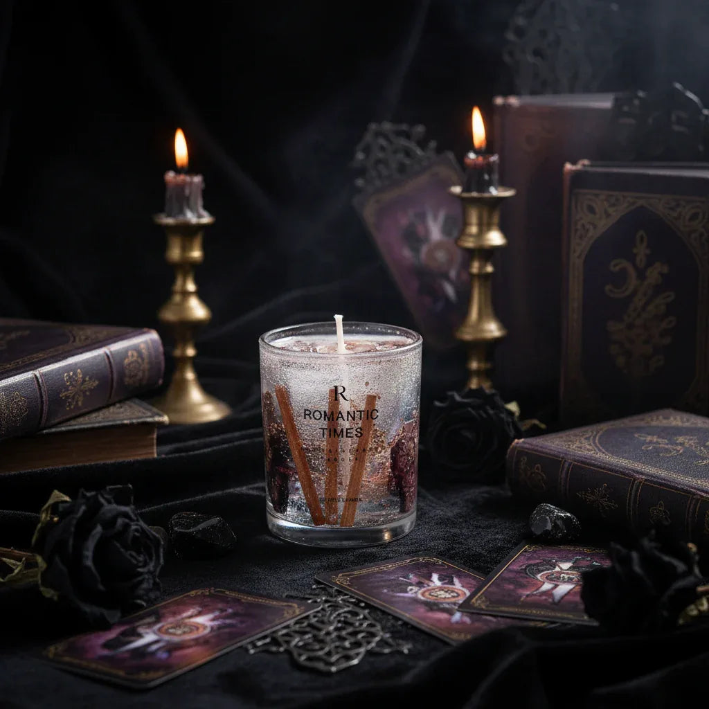 Jelly Wax Candles - Sorceress Sanctuary Juniper lavender-Deep sandalwood-Berlin Girl-Jardin Monet-Ebony aloe