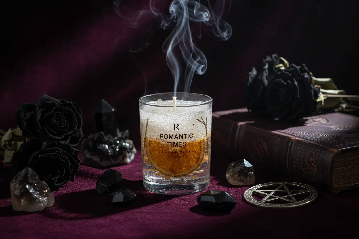Jelly Wax Candles - Sorceress Sanctuary Juniper lavender-Deep sandalwood-Berlin Girl-Jardin Monet-Ebony aloe