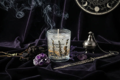 Jelly Wax Candles - Sorceress Sanctuary Juniper lavender-Deep sandalwood-Berlin Girl-Jardin Monet-Ebony aloe