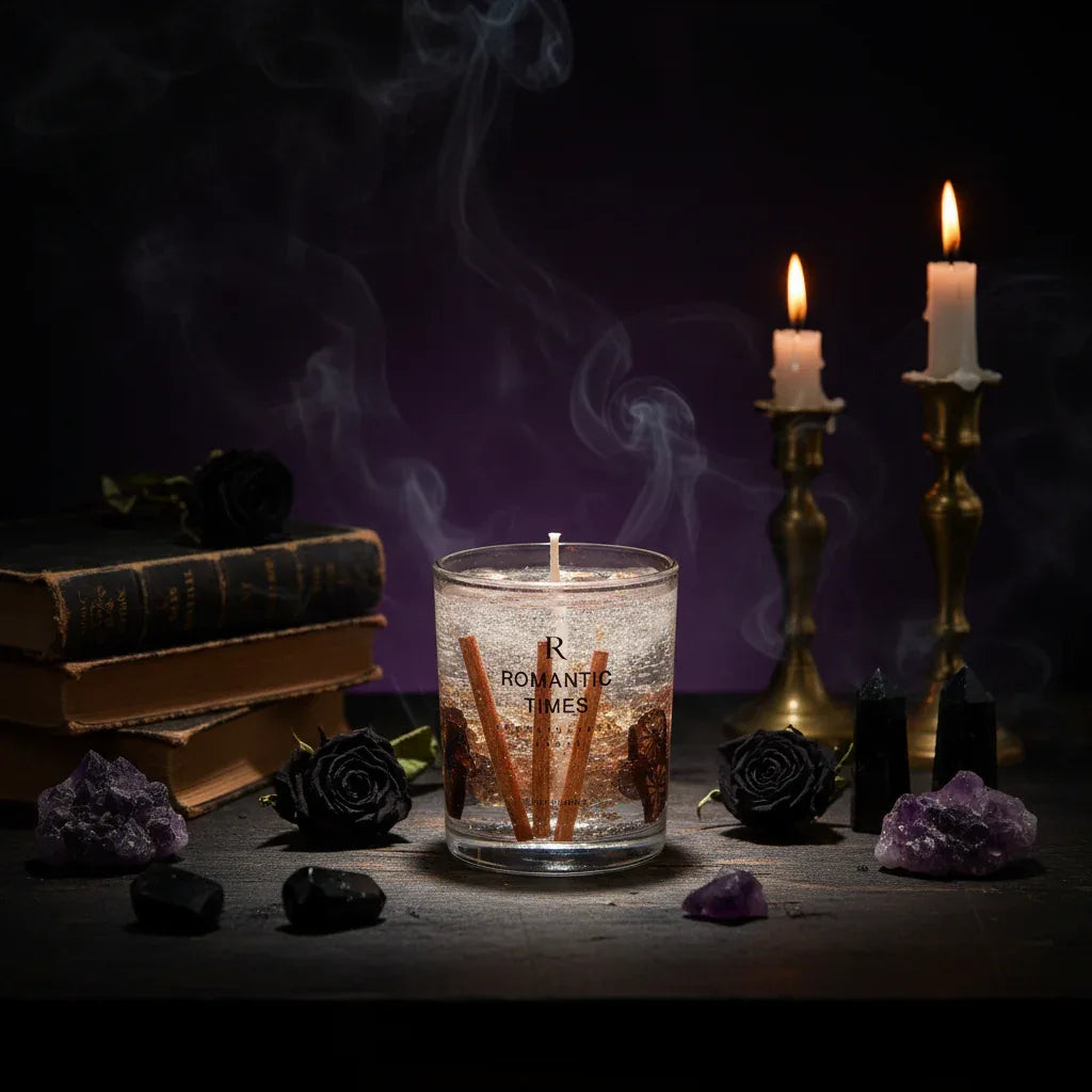 Jelly Wax Candles - Sorceress Sanctuary Juniper lavender-Deep sandalwood-Berlin Girl-Jardin Monet-Ebony aloe