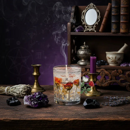 Jelly Wax Candles - Sorceress Sanctuary Juniper lavender-Deep sandalwood-Berlin Girl-Jardin Monet-Ebony aloe