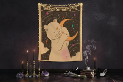Kitty Tarot Tapestries - Sorceress Sanctuary 1 / 75*95-1 / 100*150-1 / 130*150