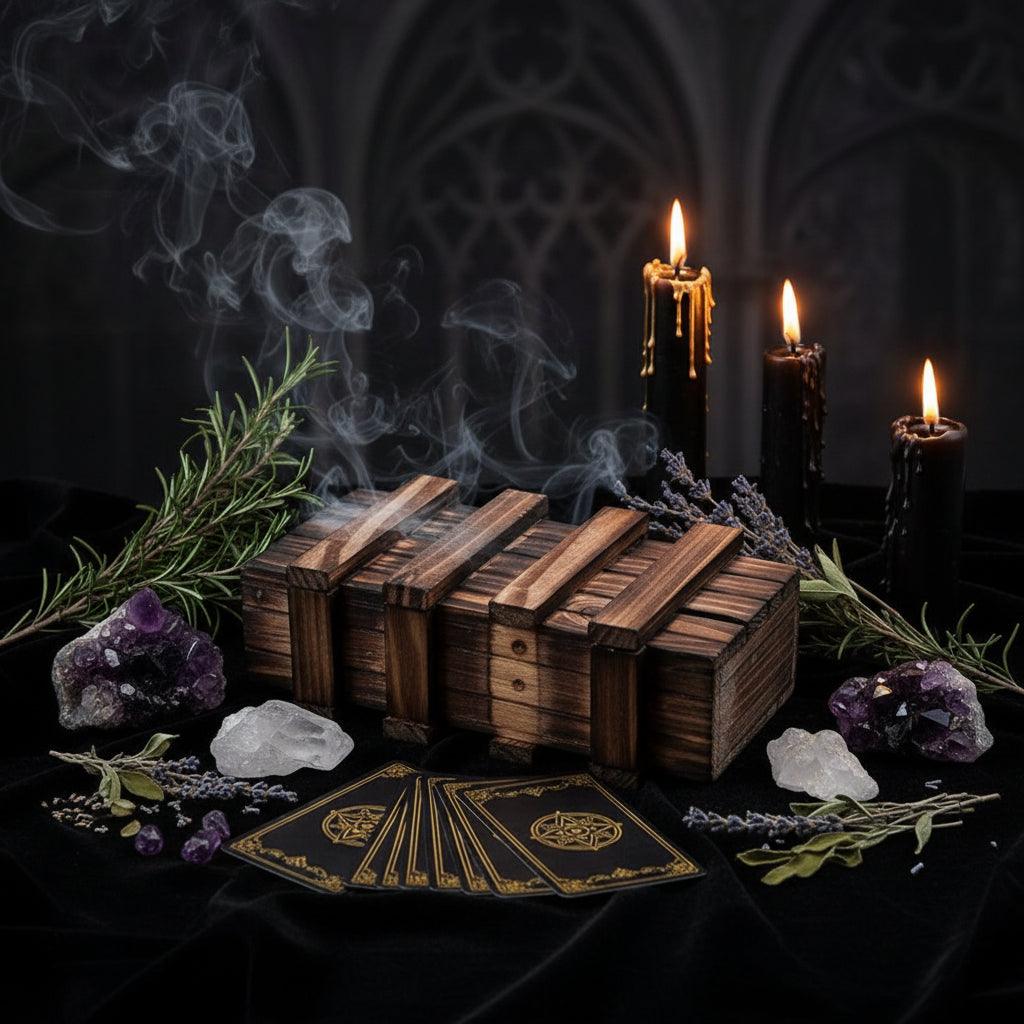 Kongming Puzzle Box - Sorceress Sanctuary Brown  