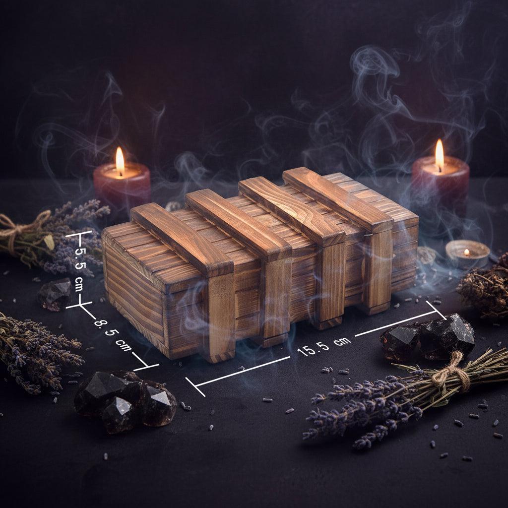 Kongming Puzzle Box - Sorceress Sanctuary Brown  