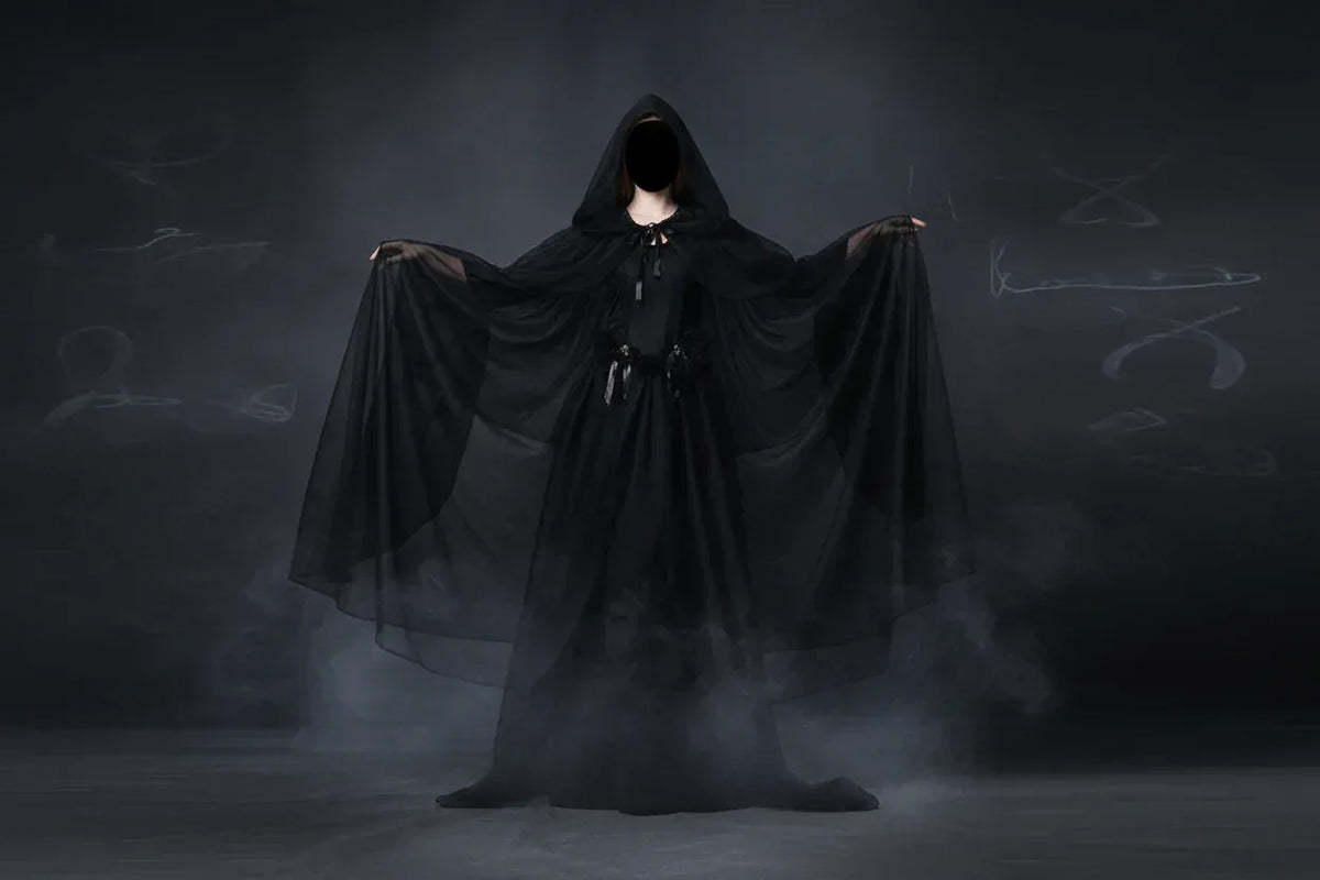 Lace Cloak - Sorceress Sanctuary Black / S-Black / M-Black / L-Black / XL-Black / XXL