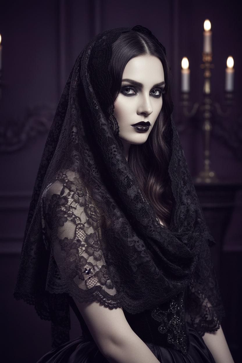 Lace Enchantress Veil Sorceress Sanctuary