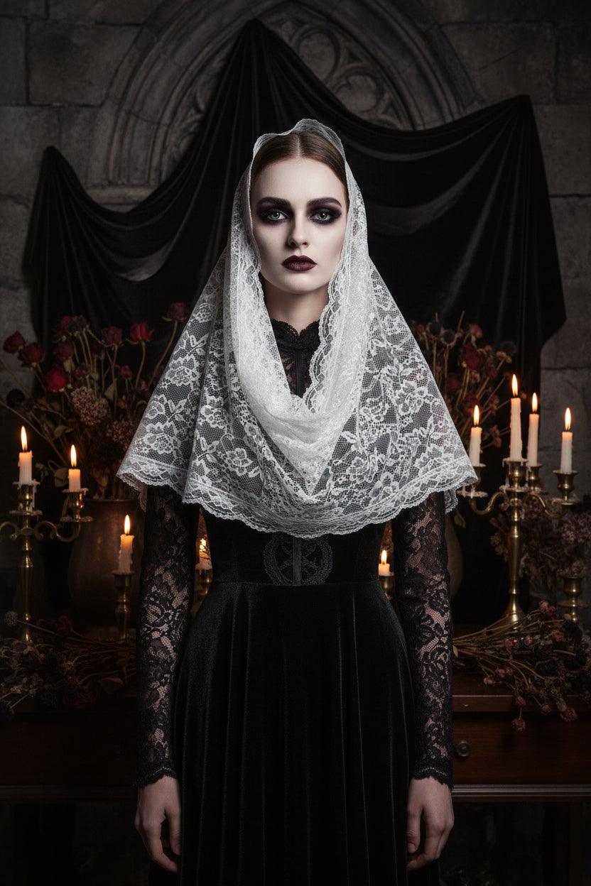 Lace Enchantress Veil Sorceress Sanctuary