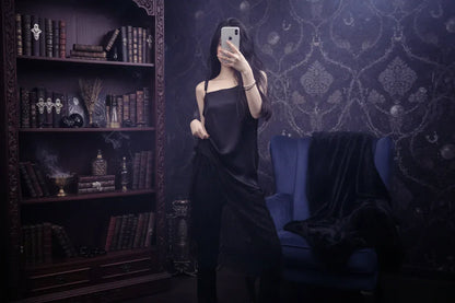 Lace Mermaid Dress - Sorceress Sanctuary Black / One size