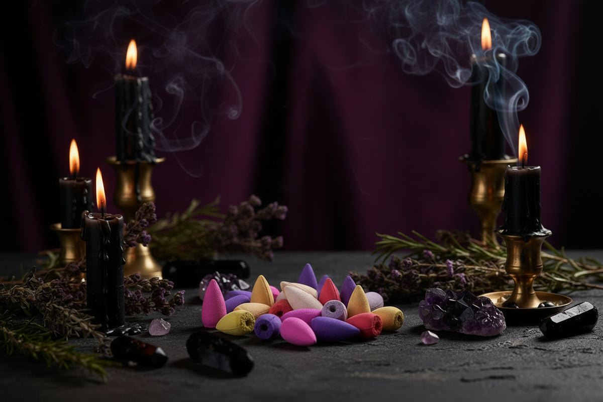 Lavender Incense Cones - Sorceress Sanctuary 100pcs
