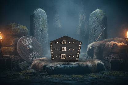 Leather Armguard - Sorceress Sanctuary black-brown