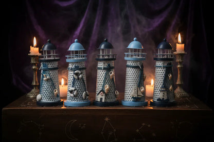 Lighthouse Candle Holder - Sorceress Sanctuary Small size 14CM
