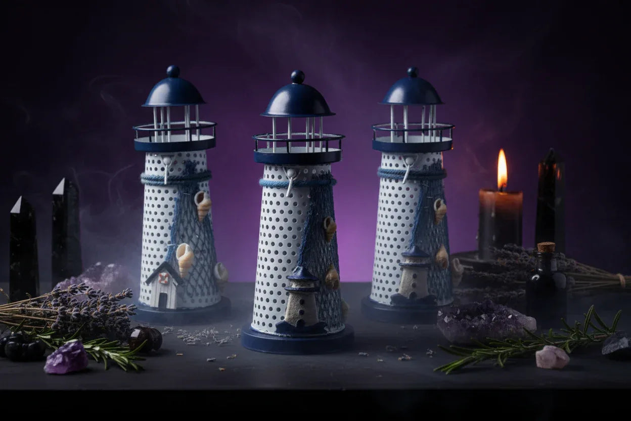 Lighthouse Candle Holder - Sorceress Sanctuary Small size 14CM