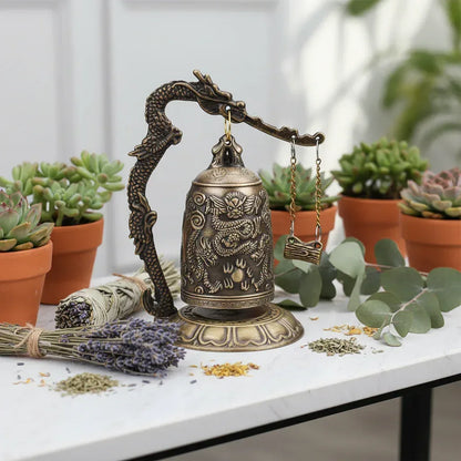 Locking Dragon Bell - Sorceress Sanctuary Dragon