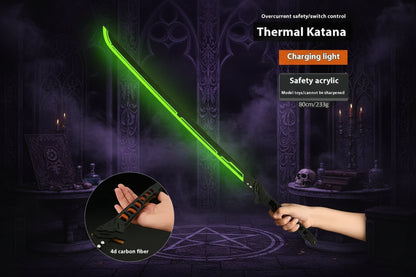Luminous Samurai Sword - Sorceress Sanctuary White-Yellow-Green-Blue-Orange