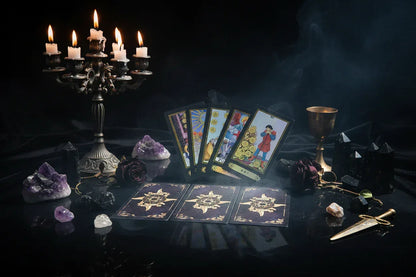 Luminous Tarot Cards - Sorceress Sanctuary Emperor pattern