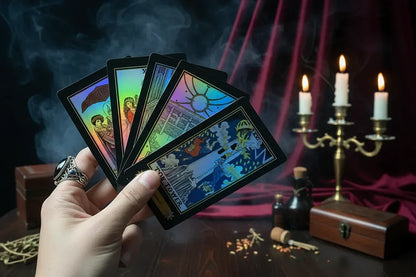 Luminous Tarot Cards - Sorceress Sanctuary Emperor pattern