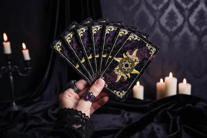 Luminous Tarot Cards - Sorceress Sanctuary Emperor pattern