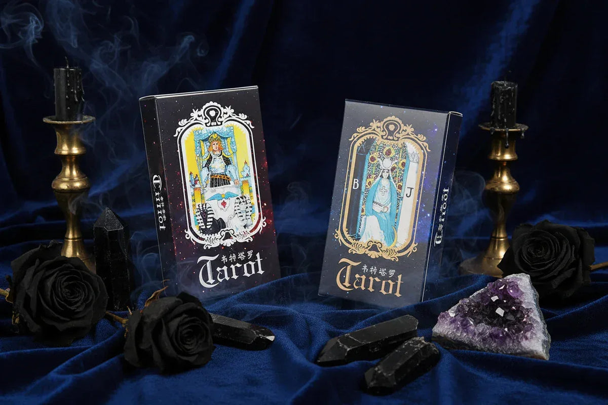 Luminous Tarot Cards - Sorceress Sanctuary Emperor pattern