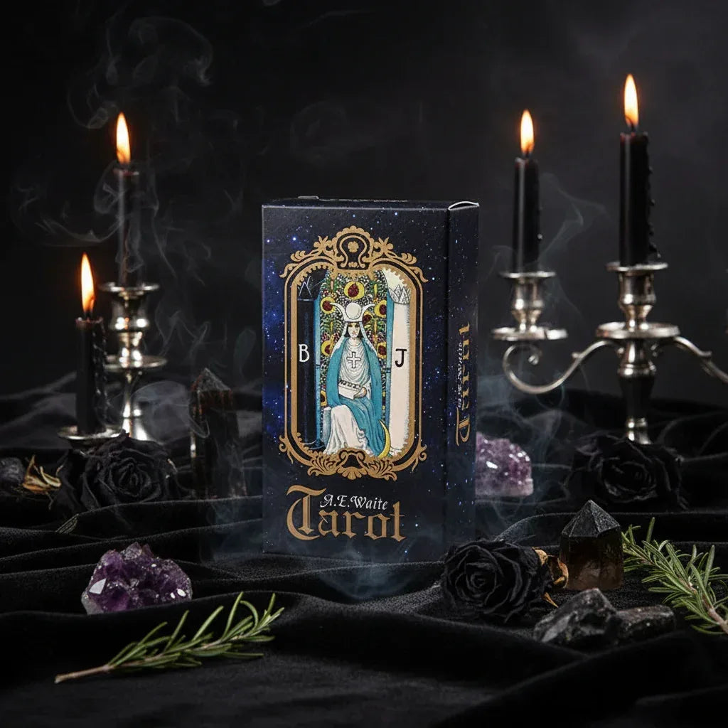 Luminous Tarot Cards - Sorceress Sanctuary Emperor pattern
